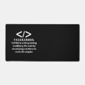 Programmeur Codeur Ontwikkelaar Programmeur Bureaumat (Voorkant)