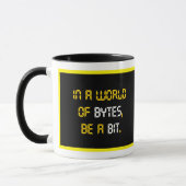 Programmeur disant, citant Mug (Gauche)