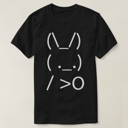 Programmeur Easter Egg Coding Bunny Web Ontwikkela T-shirt (Design voorkant)