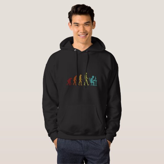 Programmeur Evolutie Full Stack Codeur Software On Hoodie (Voorkant volledig)