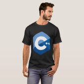 Programmeur Geek C Programming T-shirt (Voorkant volledig)