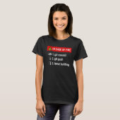 programmeur grap web software ontwikkelaar git com t-shirt (Voorkant volledig)
