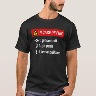 programmeur grap web software ontwikkelaar git com t-shirt