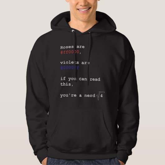 Programmeur Informaticus Programmeer Spreuk Hoodie (Voorkant)
