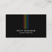 Programmeur informatique Carte de visite simple (Devant)