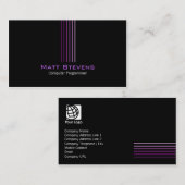 Programmeur informatique Carte de visite simple (Devant / Derrière)