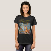 Programmeur Kat Code Koffie Herhaal Ontwerp T-shirt (Voorkant volledig)