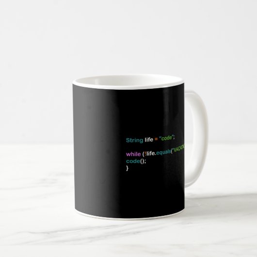 Programmeur Nerd Computer Science Programming Koffiemok (Voorkant rechts)