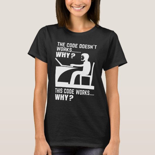 Programmeur Programmeerexpert Softwareontwikkelaar T-shirt (Voorkant)
