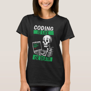 Programmeur Skeleton Programming - Software Coding T-shirt