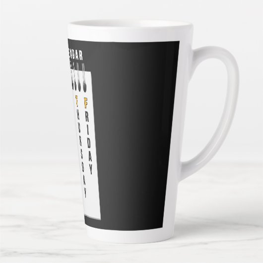 Programmeurskalender Latte Mok (Rechts)