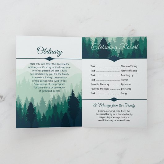 Programmeviering van Life Green Forest Pines Programma (Binnen)