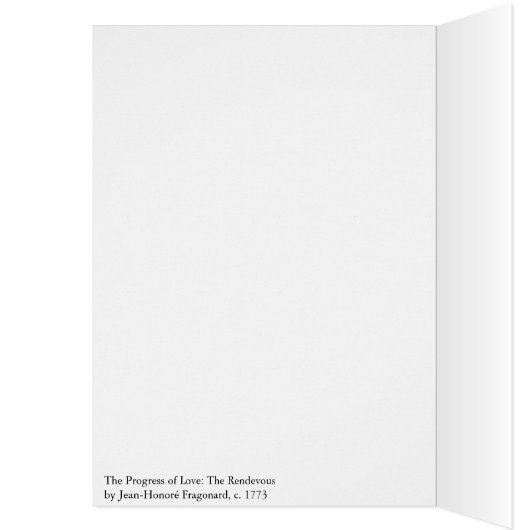Progrès de l'amour : Le Rendezvous Fragonard (Intérieur (Gauche))