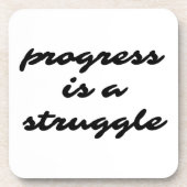 Progrès Dessous de verre en plastique dur (Devant)