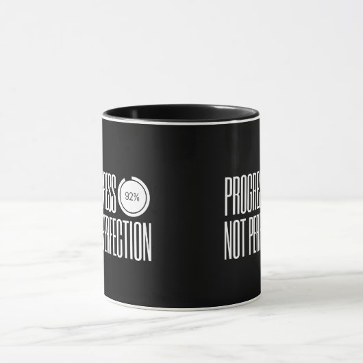 Progrès et non Perfection — Tasse (Centre)