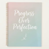 Progrès Plutôt que Perfection – Citation Motivatio (Devant)