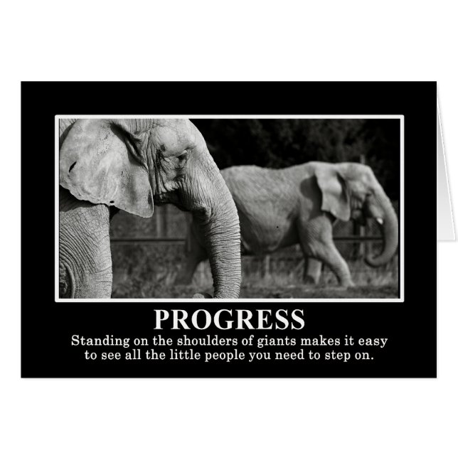 Progrès réalisés par debout sur les épaules des gé (Devant horizontal)