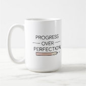 Progrès sur la perfection - Mug (Gauche)