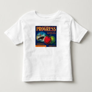 Progress Apple Crate LabelWatsonville, CA Kinder Shirts