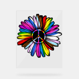 Progress Fierté Paix Daisy - LGBTQ+ L'amour Gagne