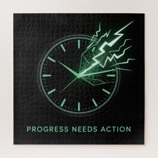 Progress Needs Action Legpuzzel (Verticaal)