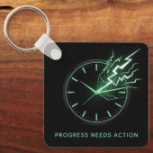 Progress Needs Action Sleutelhanger (Voorkant)