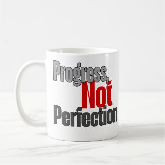 Progress not perfection  koffiemok