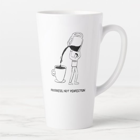 Progress. Not Perfection Mug (Droite)