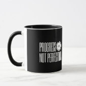 Progress Not Perfection — Mug (Gauche)