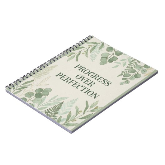 Progress over Perfection Journal (Côté gauche)