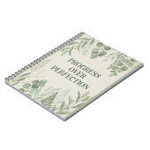 Progress over Perfection Journal Notitieboek (Linkerzijde)
