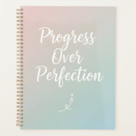 Progress Over Perfection – Minimal Motivational Qu Planner