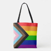 Progress Pride 2022 Unisex Draagtas (Achterkant)