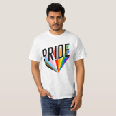 Progress Pride Barst T-shirt (Voorkant volledig)