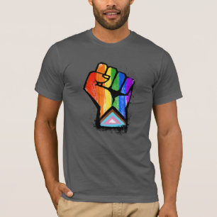 Progress Pride Fist T-shirt