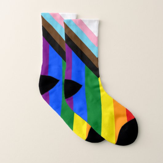Progress Pride Flag LGBTQ+ (Paire)