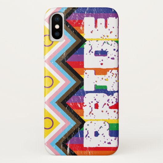 Progress Pride LGBTQ Case-Mate iPhone Case (Achterkant)