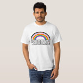 Progress Pride Regenboog T-Shirt (Voorkant volledig)