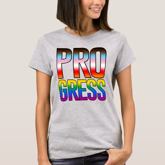 Progress Pride T-shirt (Voorkant)