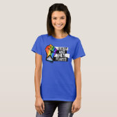 Progress Pride : T-shirt queer et à craindre (Devant entier)