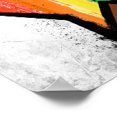 Progress Pride Vuist Poster (Hoek)