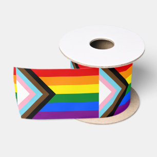 Progress Regenboogvlag lint, LGBTQ & Pride vlag Lint