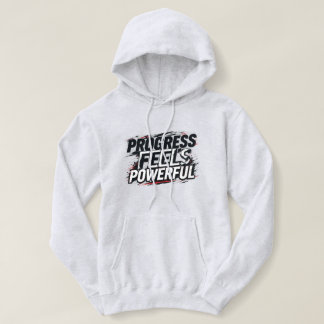 Progress voelt krachtig Dames Pullover Hoodie |
