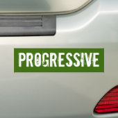 Progressieve Bumpersticker (Op auto)