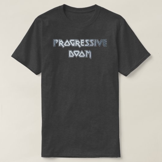 Progressieve Doom T-shirt (Design voorkant)
