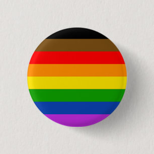 Progressieve LGBT Ronde Button 3,2 Cm