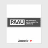 Progressieve stickers tegen abortus (Vel)