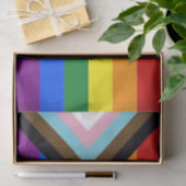 Progressive Pride vlag Tissuepapier (Geschenk)