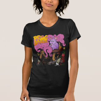 ProgSphere Dames Petite T-Shirt: Zwart T-shirt