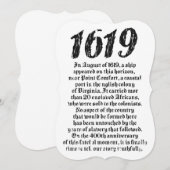 Project 1619 - Vaststelling van de Amerikaanse zwa Kaart (Voorkant / Achterkant)